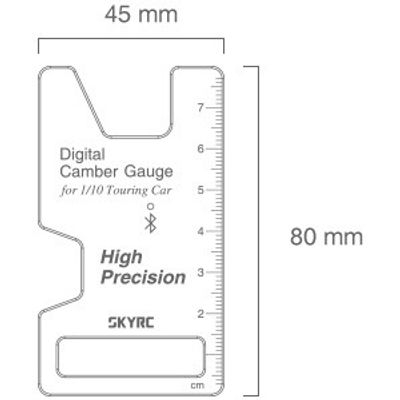 Cambervinkel Mätare Digital Bluetooth CTG-015 SkyRc