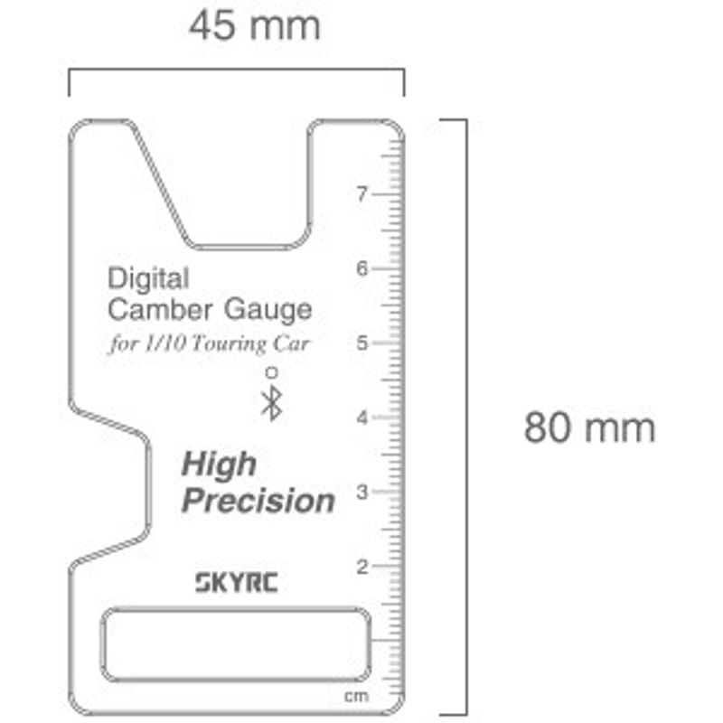 Cambervinkel Mätare Digital Bluetooth CTG-015 SkyRc