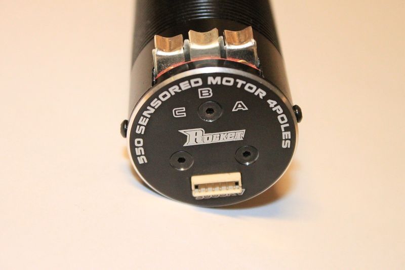 Borstlös Motor 550 Sensor 5mm Axel