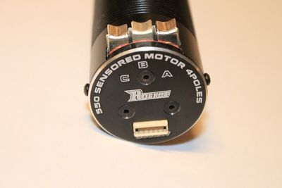 Borstlös Motor 550 Sensor 5mm Axel
