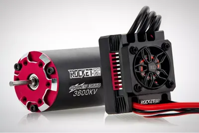 Borstlöst System 110A ESC Waterproof / 3660 3600KV 5mm axel Tempsensor