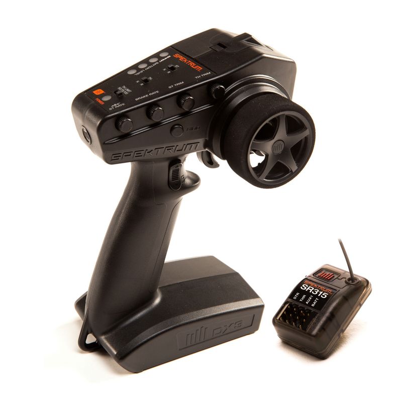 Spektrum DX3 Smart 3-kanalsradio med SR315-mottagare