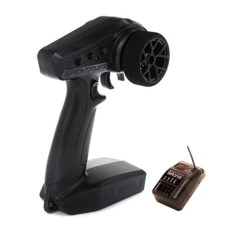 Spektrum SLT3 3-kanals radio med SR315-mottagare