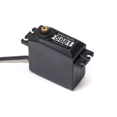 Spektrum S681 styrservo 25T med mässingsdrev