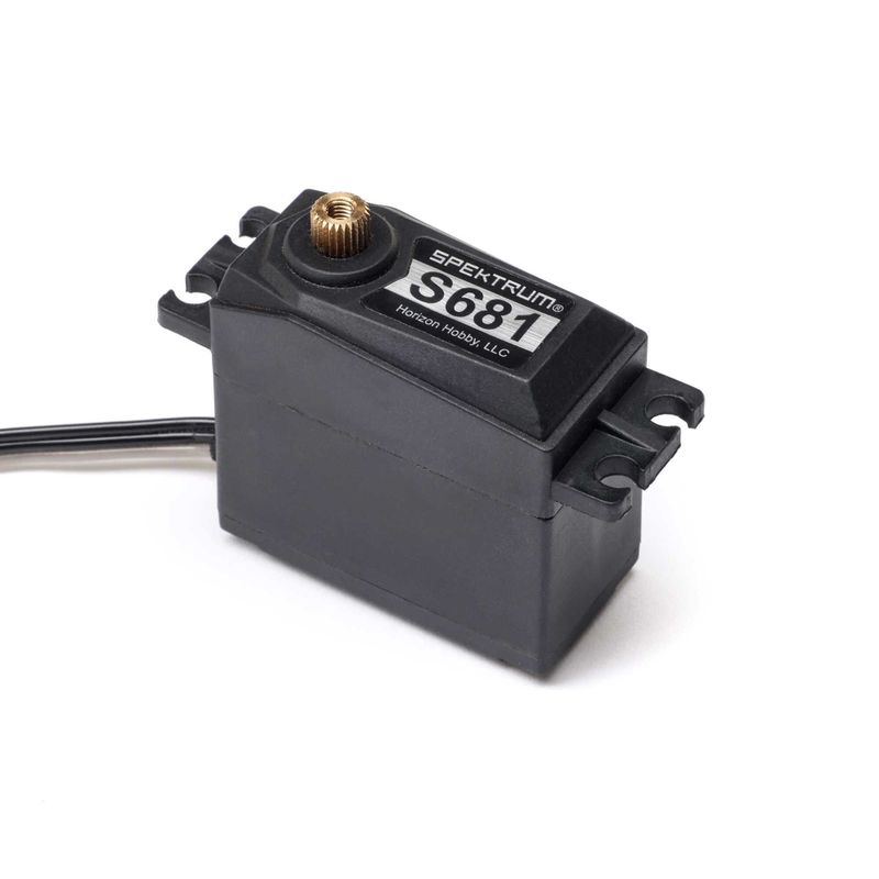 Spektrum S681 styrservo 25T med mässingsdrev