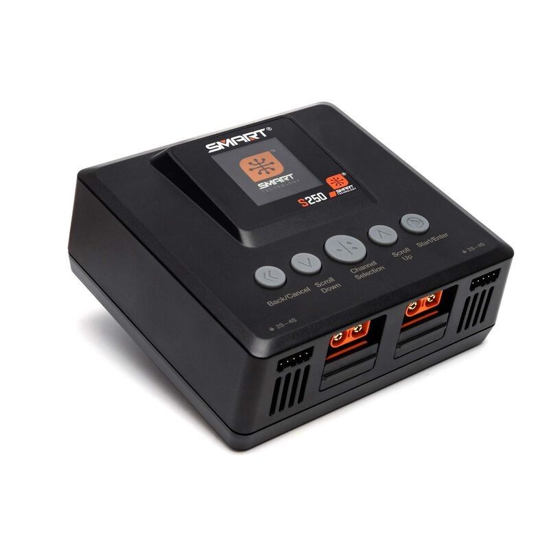 S250 AC 2x50W Smart Laddare EU Version Spektrum