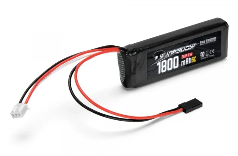 Mottagarbatteri Li-Po 7,4V 1800mAh 5C