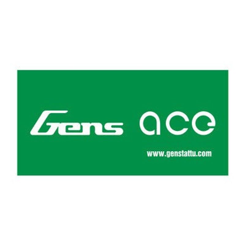 Gens ace banderoll 2 × 0,9 m