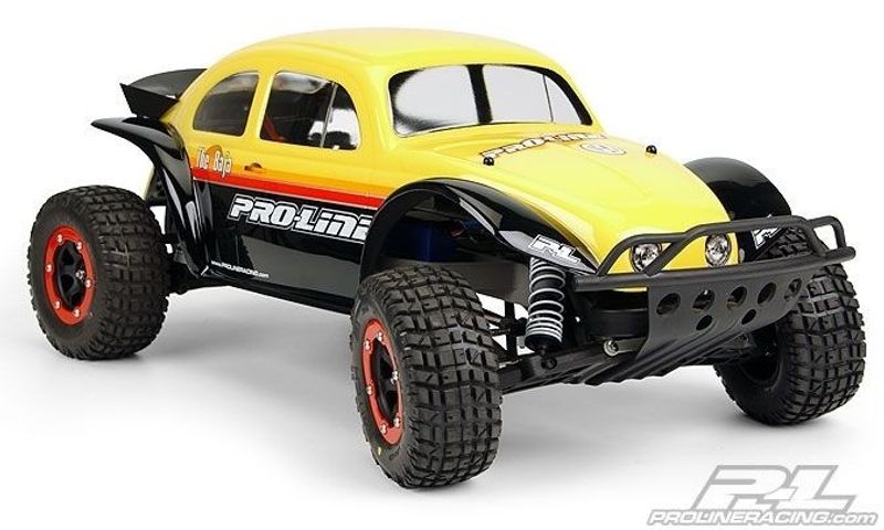 Kaross VW Baja Bug för Slash 4x4 Pro-Line Omålad Oklippt