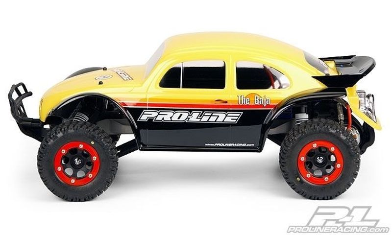 Kaross VW Baja Bug för Slash 4x4 Pro-Line Omålad Oklippt