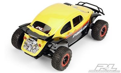 Kaross VW Baja Bug för Slash 4x4 Pro-Line Omålad Oklippt
