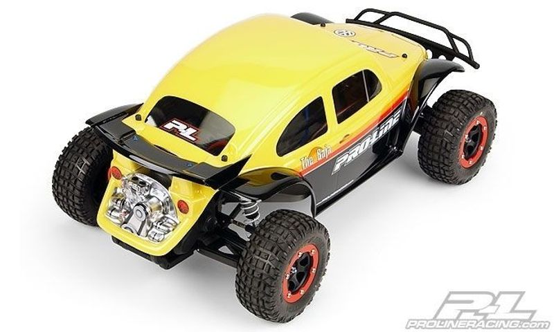 Kaross VW Baja Bug för Slash 4x4 Pro-Line Omålad Oklippt