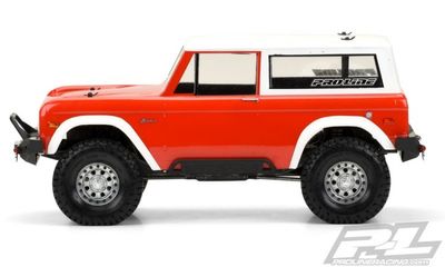 Kaross 1973 Ford Bronco Crawler Omålad Pro-Line