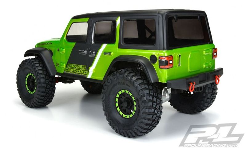 Kaross Jeep Wrangler JL Unlimited Rubicon Crawler Pro-Line Omålad