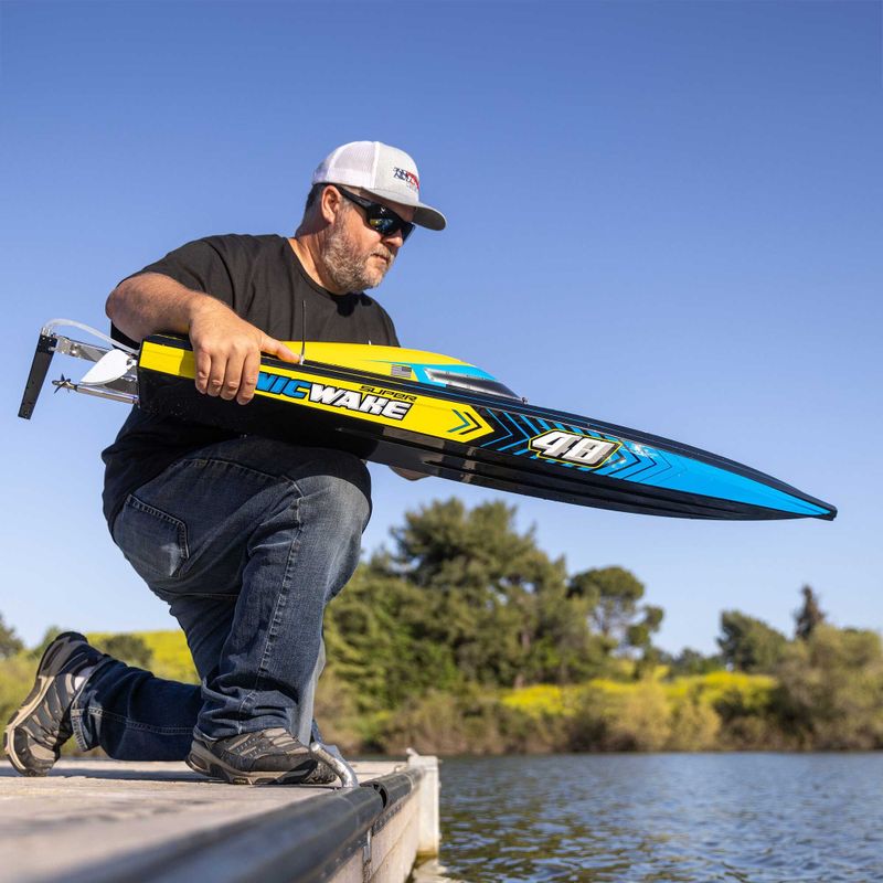 Pro Boat Super Sonicwake 48" 8S Self-Righting Brushless Deep-V RTR