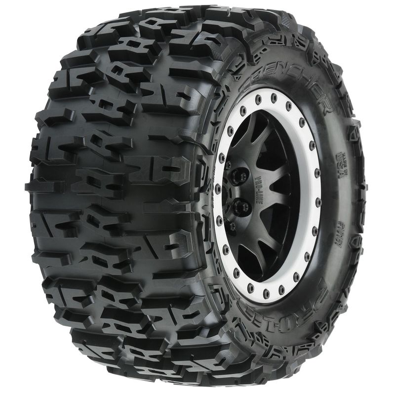 Trencher Pro-Loc 1/5 F/R 4,3" X-MAXX MTD 24 mm Blk/Gry Impulse