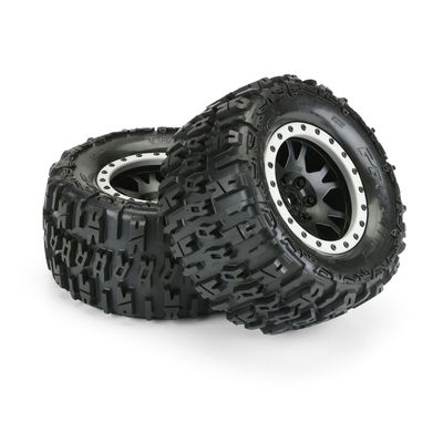 Trencher Pro-Loc 1/5 F/R 4,3" X-MAXX MTD 24 mm Blk/Gry Impulse