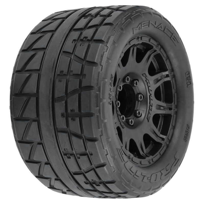 Menace HP Belted 3.8" MT Däck o Fälg 17mm Black Raid Pro-Line