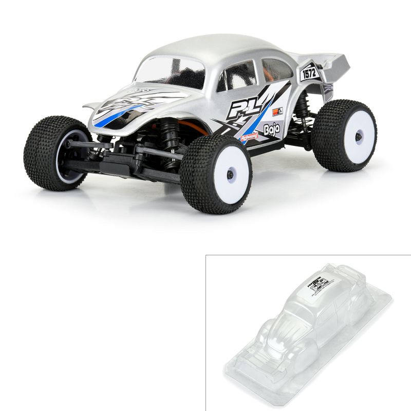 Pro-Line Racing 1/28 Volkswagen Baja Bug Clear Body: Micro-T