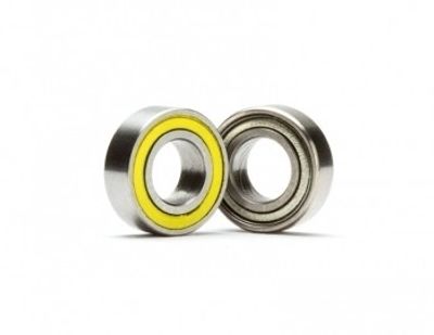 Kullager 3/16x3/8x1/8 Gummi/Metalltät
