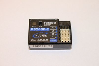 Mottagare R304SB-E 4-kanal T-FHSS. Futaba