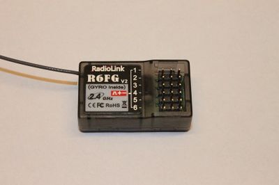 Mottagare 6-Kanal 2.4Ghz FHSS Radiolink m/Gyro