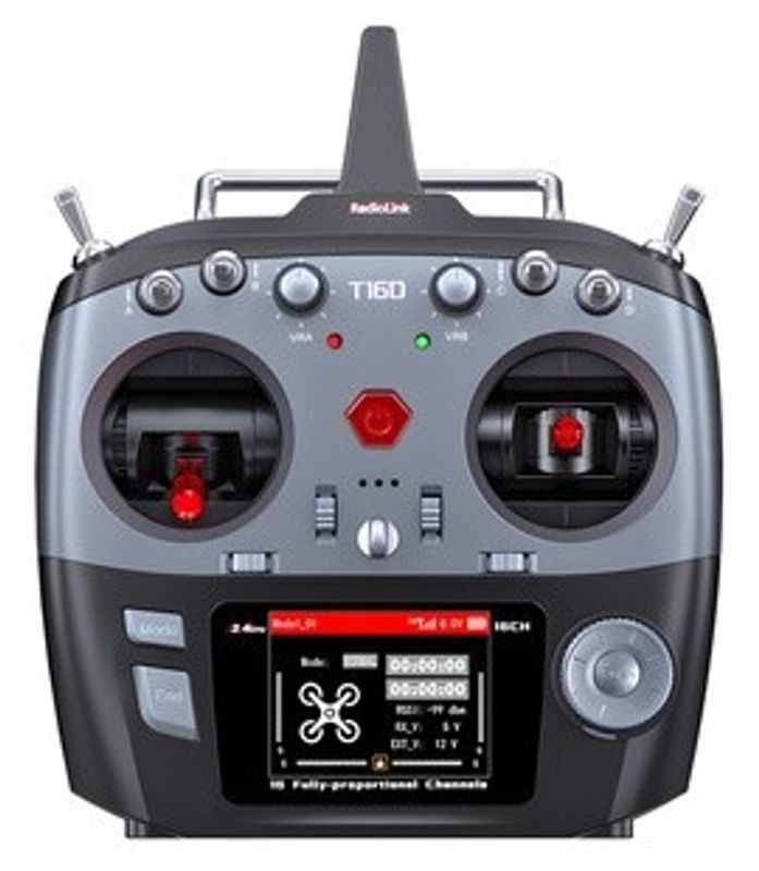 Radiolink T16D Mode-2 RC Sändare med 2x R16F Mottagare
