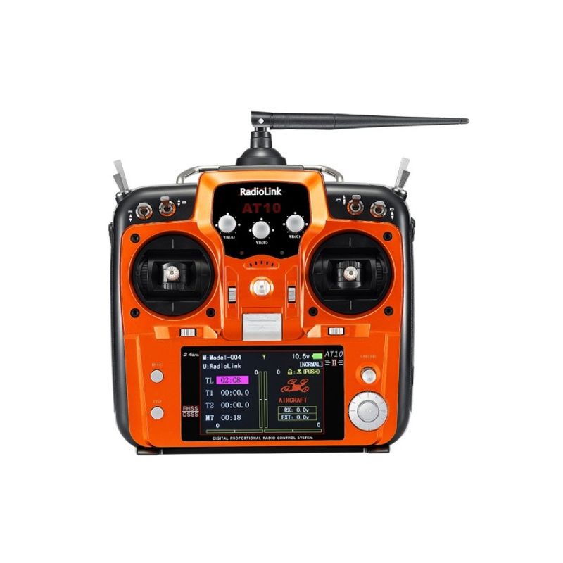 Radiolink AT10II Radio Mode1 med 2st R12DS Mottagare & 2st PRM-01