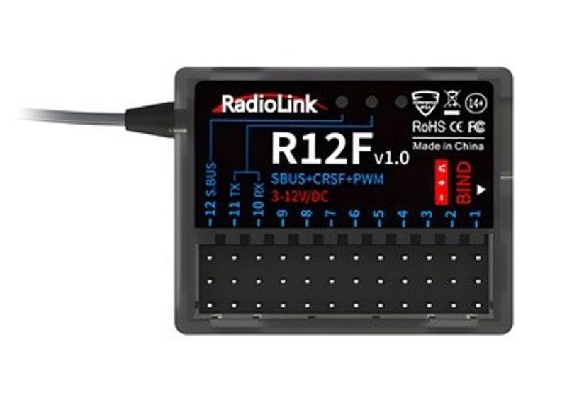 Radiolink Mottagare R12F 12-kanaler