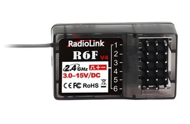 Radiolink Mottagare R6F 6-kanaler