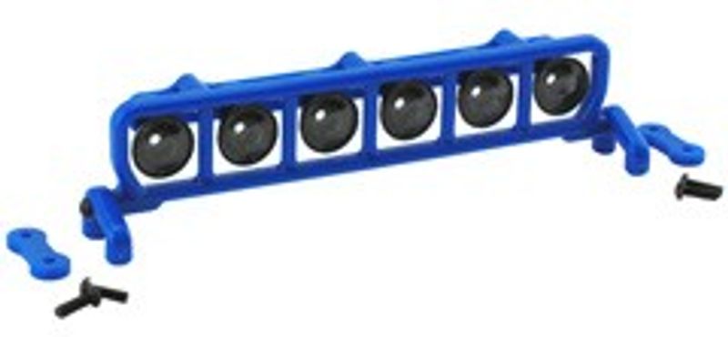 Takramp för 6 LED lampor. Blå. RPM.