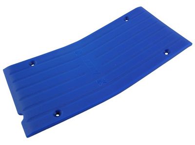 Skid / protector plate. Center. Savage X. Blå. RPM.