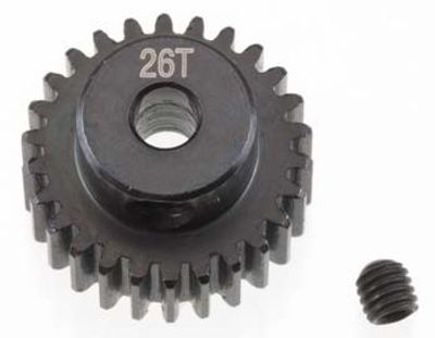 Motordrev i stål 26T. Traxxas E-Revo 1/16.