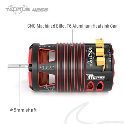 Borstlös Motor 4268 2400kv 1/8 On-road Sensor Rocket Taurus