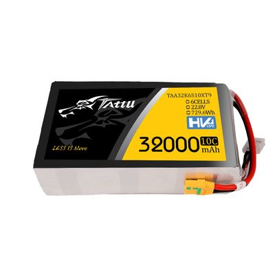 Tattu 32000mAh 6S 10C 22,8V(HV) LiPo-batteri – XT90-S kontakt – UAV Classic