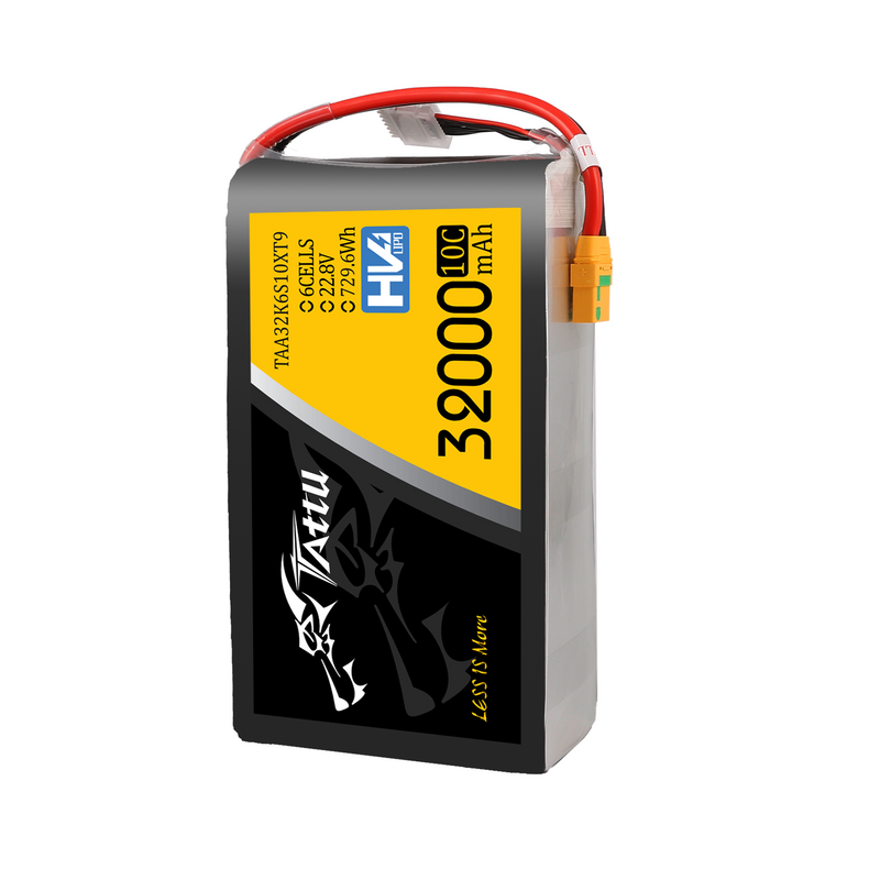 Tattu 32000mAh 6S 10C 22,8V(HV) LiPo-batteri – XT90-S kontakt – UAV Classic