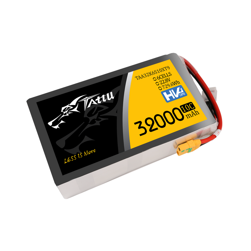 Tattu 32000mAh 6S 10C 22,8V(HV) LiPo-batteri – XT90-S kontakt – UAV Classic