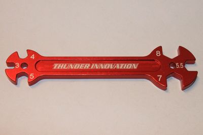 Turnbuckle Nyckel Multi 3, 4, 5, 5.5, 7, 8mm