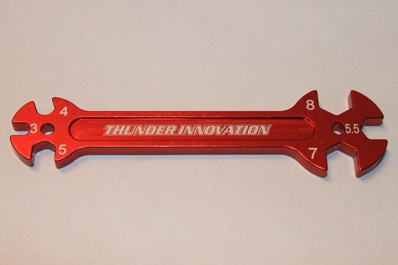 Turnbuckle Nyckel Multi 3, 4, 5, 5.5, 7, 8mm