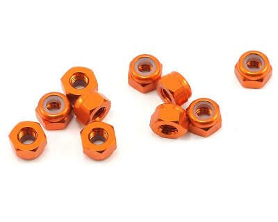 Låsmutter 3mm Aluminium (10 st)