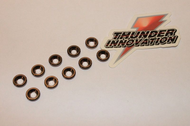 Bricka Försänkt 3mm Aluminium