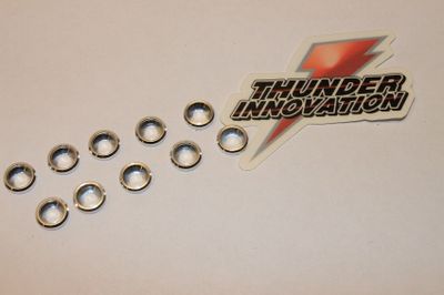 Bricka Försänkt 3mm Aluminium