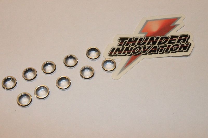 Bricka Försänkt 3mm Aluminium