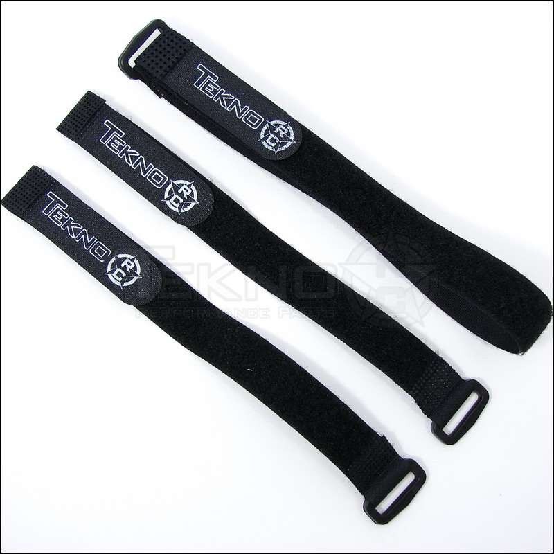 Battery Straps. 2-cell. Tekno RC.