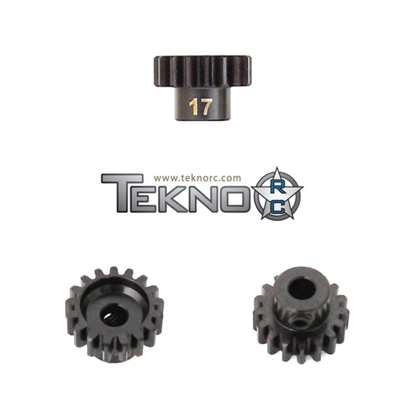 TKR4177 Pinion Gear 17T. MOD1. 5 mm axel. Tekno RC