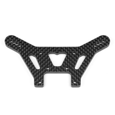 Shock Tower (rear, -2mm. Carbon fiber, EB410)