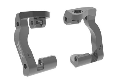 TRX10733 Styrspindelhållare (Caster Block) Aluminium (Par) Mini Maxx