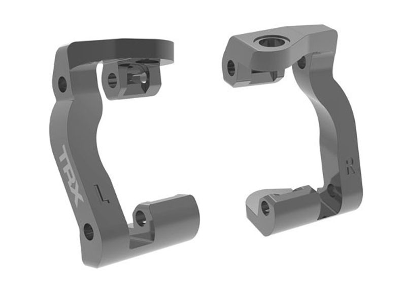 TRX10733 Styrspindelhållare (Caster Block) Aluminium (Par) Mini Maxx
