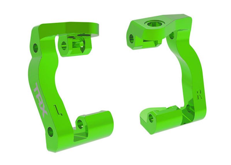 TRX10733 Styrspindelhållare (Caster Block) Aluminium (Par) Mini Maxx