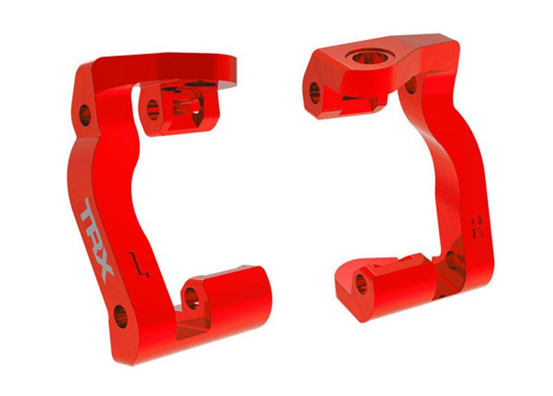 TRX10733 Styrspindelhållare (Caster Block) Aluminium (Par) Mini Maxx